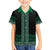 Maori Taniko Patterns Family Matching Off The Shoulder Long Sleeve Dress and Hawaiian Shirt Pounamu Niho Taniwha Mix Paatiki Motifs