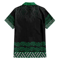 Maori Taniko Patterns Family Matching Summer Maxi Dress and Hawaiian Shirt Pounamu Niho Taniwha Mix Paatiki Motifs