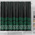 Maori Taniko Patterns Shower Curtain Pounamu Niho Taniwha Mix Paatiki Motifs