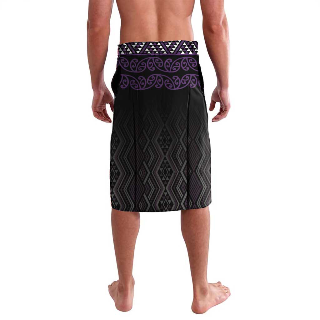 Maori Taniko Patterns Lavalava Purple Niho Taniwha Mix Paatiki Motifs