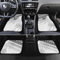 Fiji Rugby Custom Kaiviti Masi Car Mats Black LT7 Set 4pcs Black - Polynesian Pride