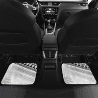 Fiji Rugby Custom Kaiviti Masi Car Mats Black LT7 Set 2pcs - Back Black - Polynesian Pride