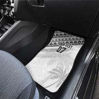 Fiji Rugby Custom Kaiviti Masi Car Mats Black LT7 - Polynesian Pride