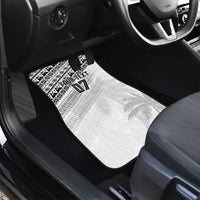 Fiji Rugby Custom Kaiviti Masi Car Mats Black LT7 - Polynesian Pride