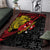 Papua New Guinea 49th Independence Day Area Rug Motuan Revareva Bird-of-Paradise