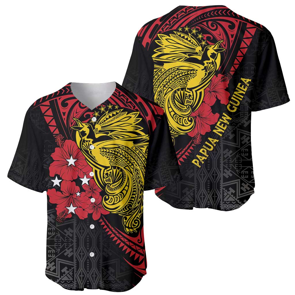 Papua New Guinea 49th Independence Day Baseball Jersey Motuan Revareva Bird-of-Paradise LT7 - Polynesian Pride