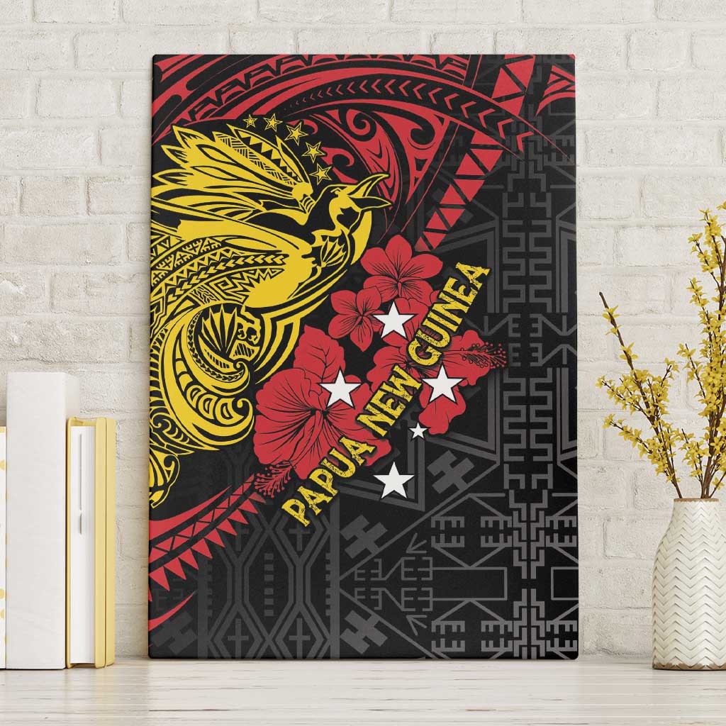 Papua New Guinea 49th Independence Day Canvas Wall Art Motuan Revareva Bird-of-Paradise