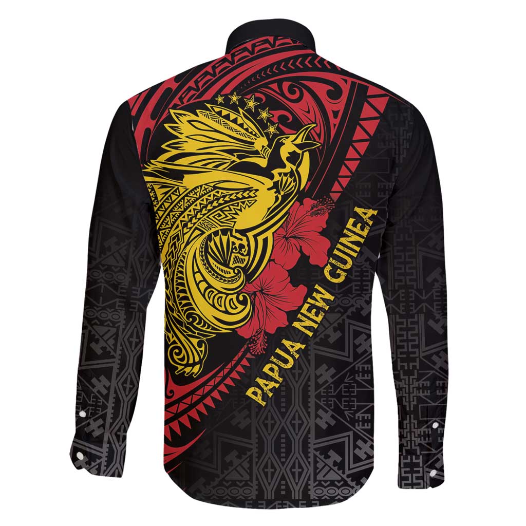 Papua New Guinea 49th Independence Day Family Matching Mermaid Dress and Hawaiian Shirt Motuan Revareva Bird-of-Paradise LT7 - Polynesian Pride