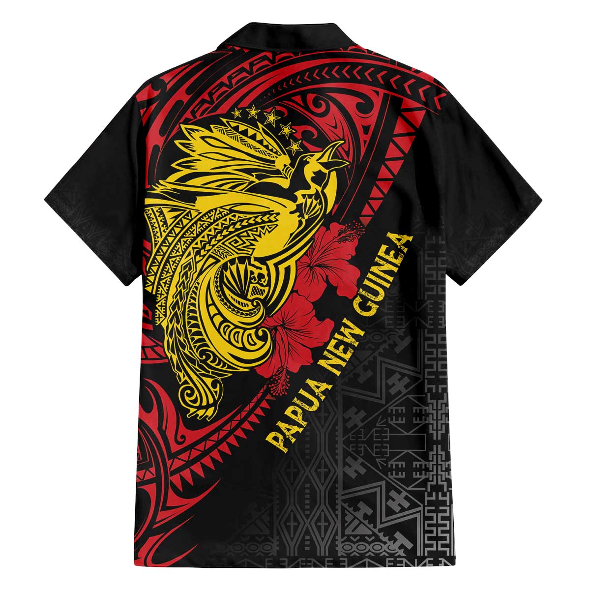 Papua New Guinea 49th Independence Day Family Matching Puletasi and Hawaiian Shirt Motuan Revareva Bird-of-Paradise LT7 - Polynesian Pride