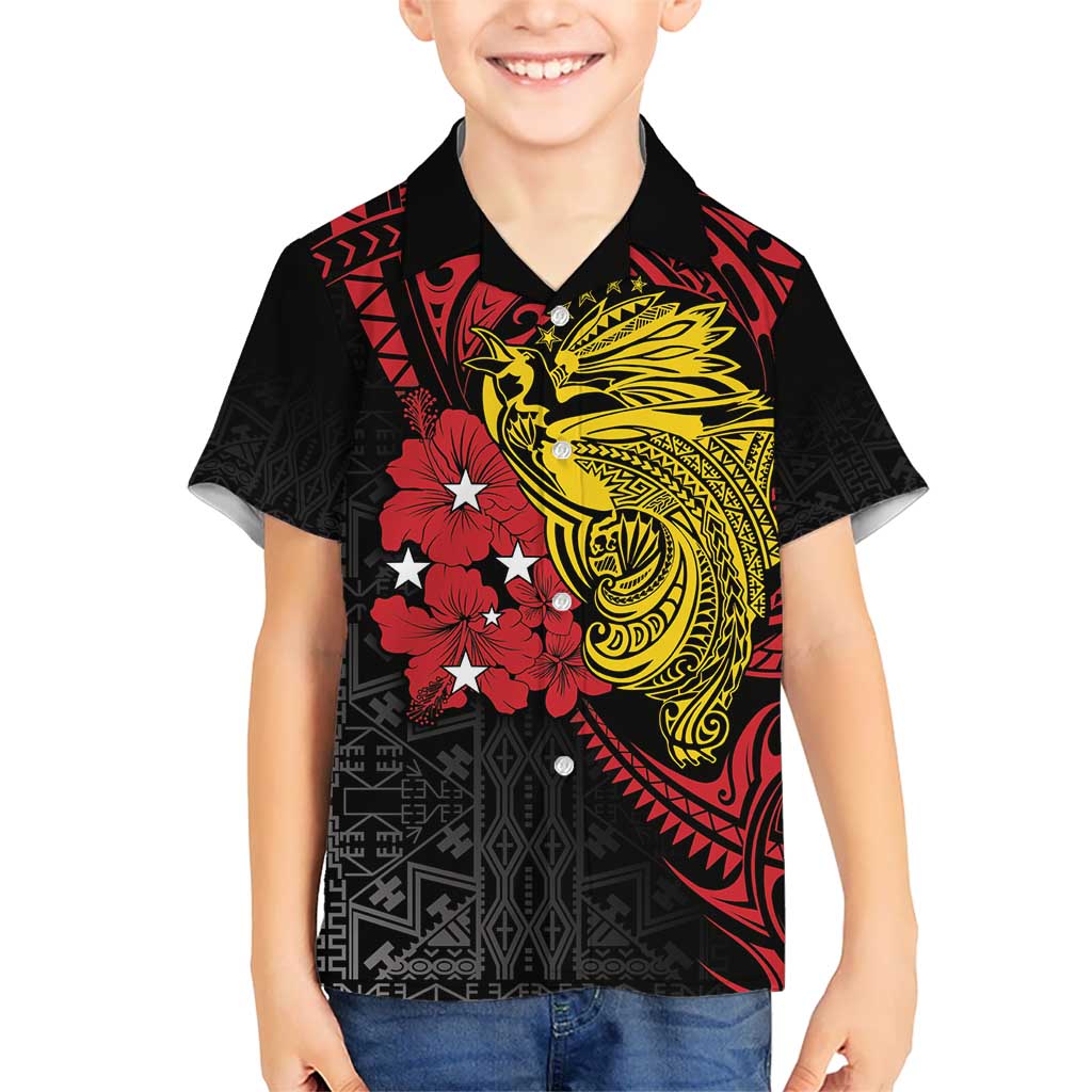 Papua New Guinea 49th Independence Day Hawaiian Shirt Motuan Revareva Bird-of-Paradise LT7 - Polynesian Pride