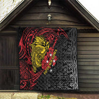 Papua New Guinea 49th Independence Day Quilt Motuan Revareva Bird-of-Paradise LT7 - Polynesian Pride