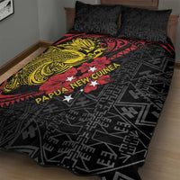 Papua New Guinea 49th Independence Day Quilt Bed Set Motuan Revareva Bird-of-Paradise LT7 - Polynesian Pride