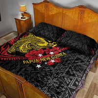 Papua New Guinea 49th Independence Day Quilt Bed Set Motuan Revareva Bird-of-Paradise LT7 - Polynesian Pride