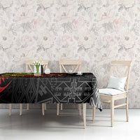 Papua New Guinea 49th Independence Day Tablecloth Motuan Revareva Bird-of-Paradise LT7 - Polynesian Pride