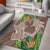 Polynesia Area Rug Sharks Duo Tropical Brown