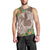 Polynesia Men Tank Top Sharks Duo Tropical Brown