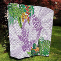 Polynesia Quilt Sharks Duo Tropical Lavender LT7 - Polynesian Pride