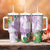 Polynesia Tumbler With Handle Sharks Duo Tropical Lavender