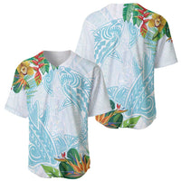 Polynesia Baseball Jersey Sharks Duo Tropical Turquoise LT7 - Polynesian Pride