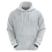 Polynesia Zip Hoodie Sharks Duo Tropical Off White LT7 - Polynesian Pride