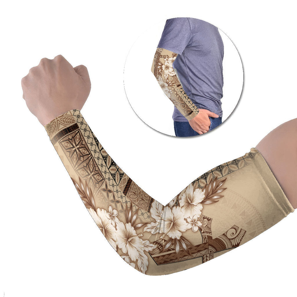 Samoa AIGA Mamanu Siapo Malu Motifs Arm Sleeves