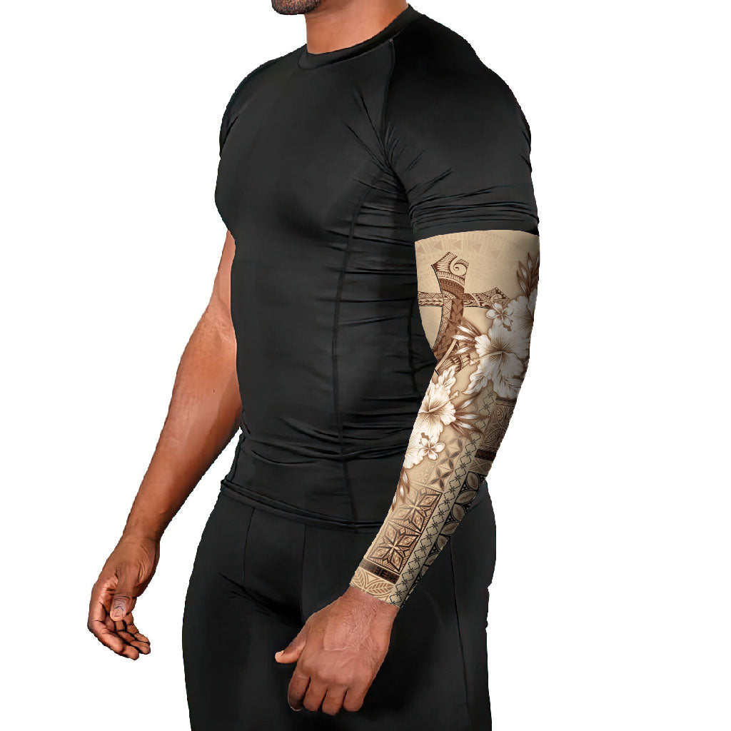 Samoa AIGA Mamanu Siapo Malu Motifs Arm Sleeves
