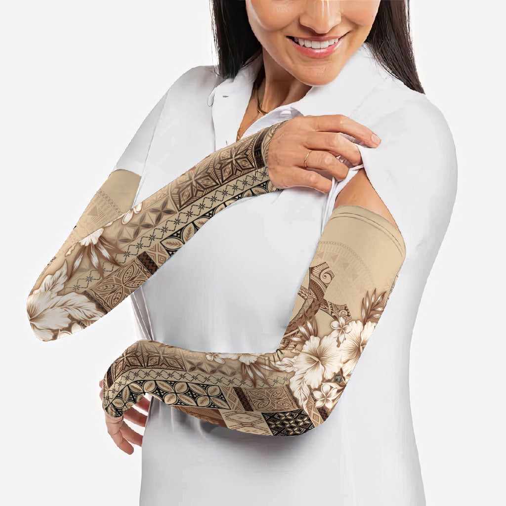 Samoa AIGA Mamanu Siapo Malu Motifs Arm Sleeves
