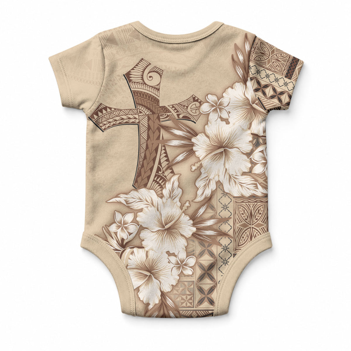 Samoa AIGA Mamanu Siapo Malu Motifs Baby Onesie