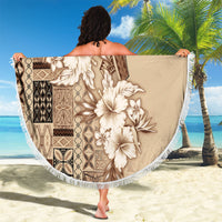 Samoa AIGA Mamanu Siapo Malu Motifs Beach Blanket