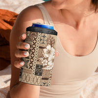 Samoa AIGA Mamanu Siapo Malu Motifs 4 in 1 Can Cooler Tumbler