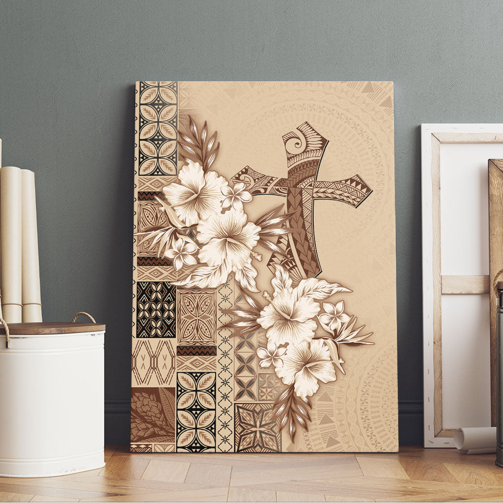 Samoa AIGA Mamanu Siapo Malu Motifs Canvas Wall Art