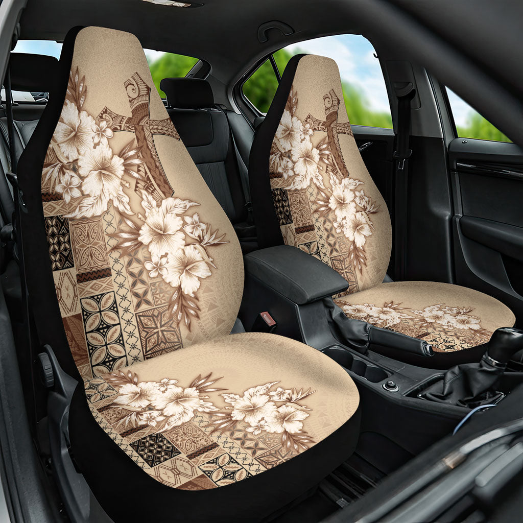 Samoa AIGA Mamanu Siapo Malu Motifs Car Seat Cover