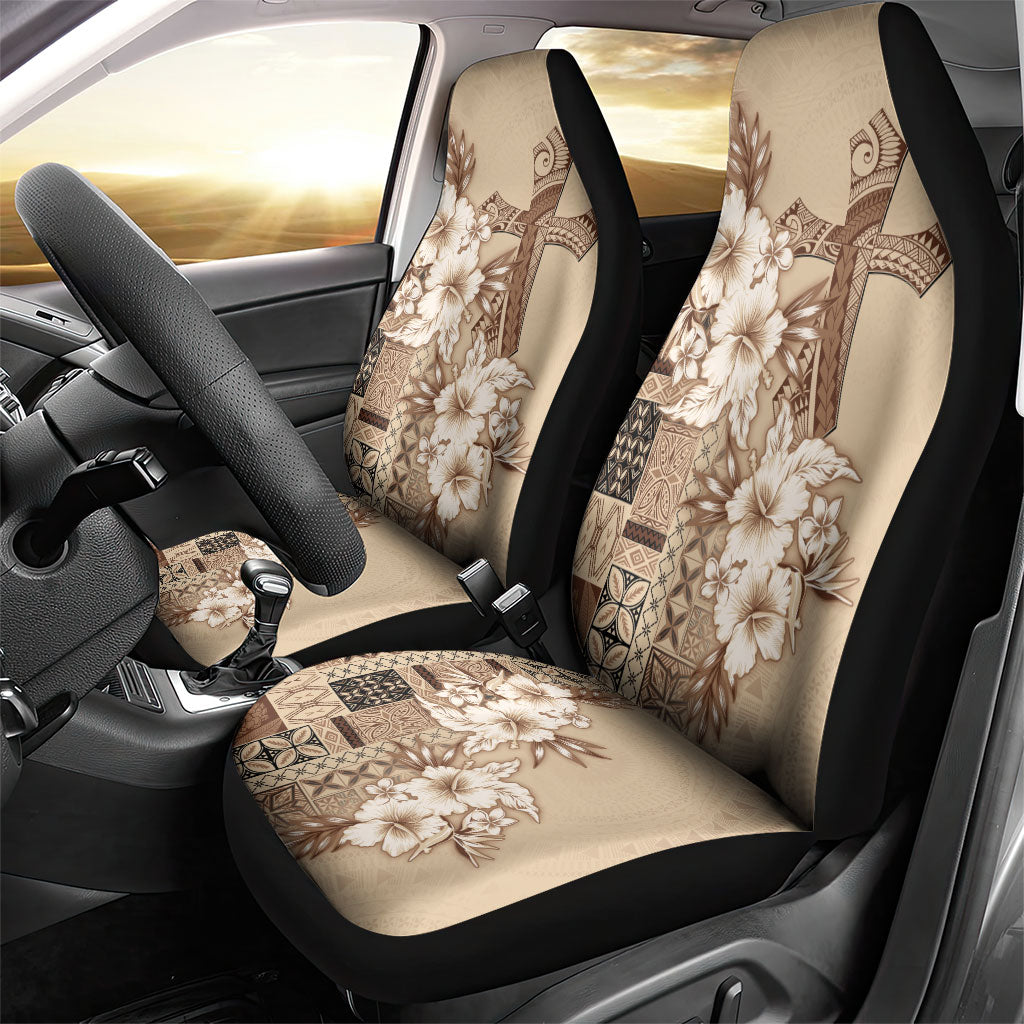 Samoa AIGA Mamanu Siapo Malu Motifs Car Seat Cover