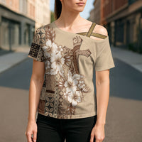 Samoa AIGA Mamanu Siapo Malu Motifs Cross Shoulder Shirt