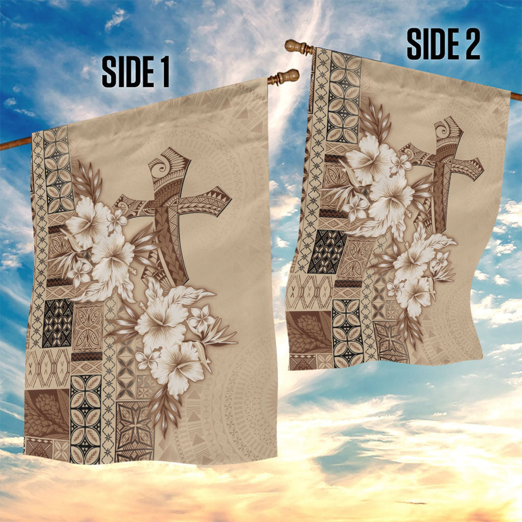 Samoa AIGA Mamanu Siapo Malu Motifs Garden Flag
