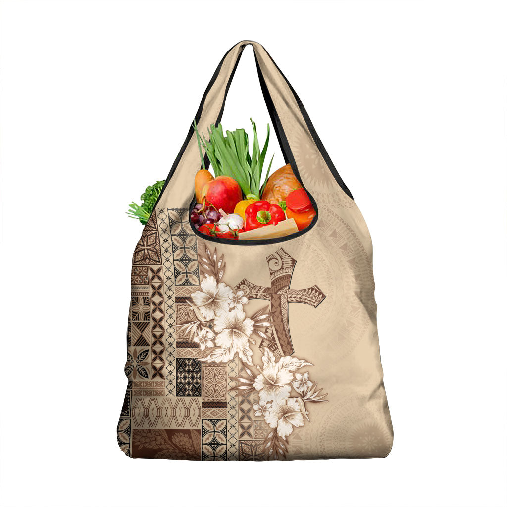 Samoa AIGA Mamanu Siapo Malu Motifs Grocery Bag