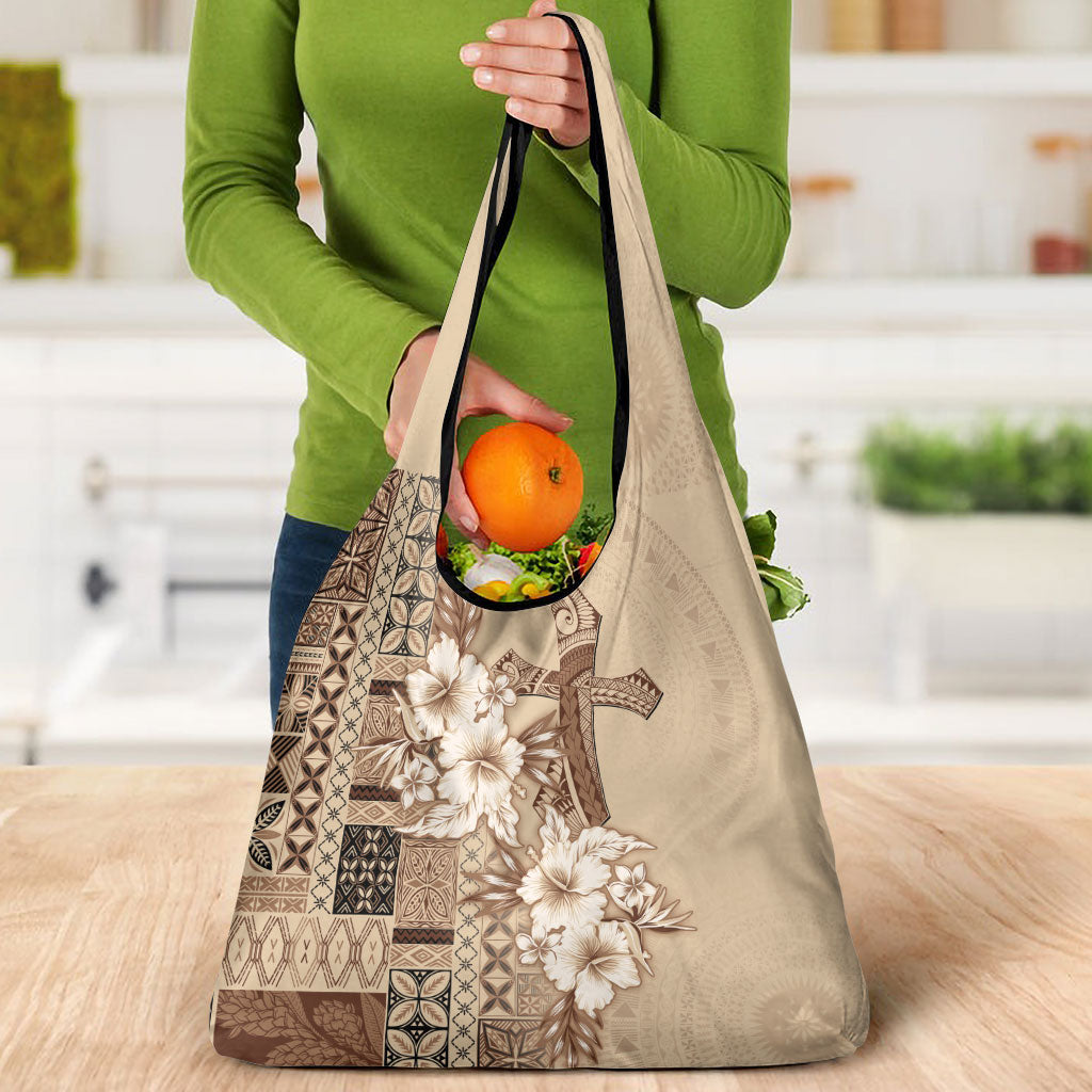 Samoa AIGA Mamanu Siapo Malu Motifs Grocery Bag
