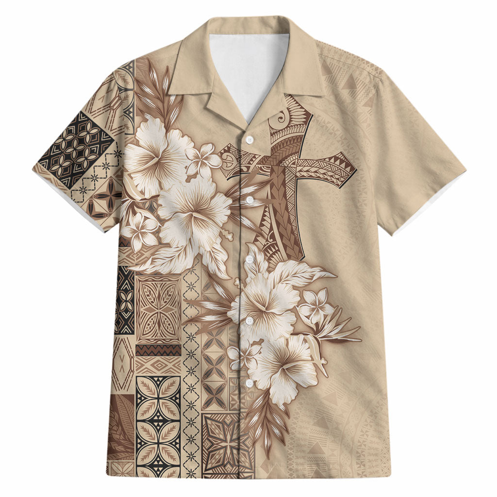 Samoa AIGA Mamanu Siapo Malu Motifs Hawaiian Shirt