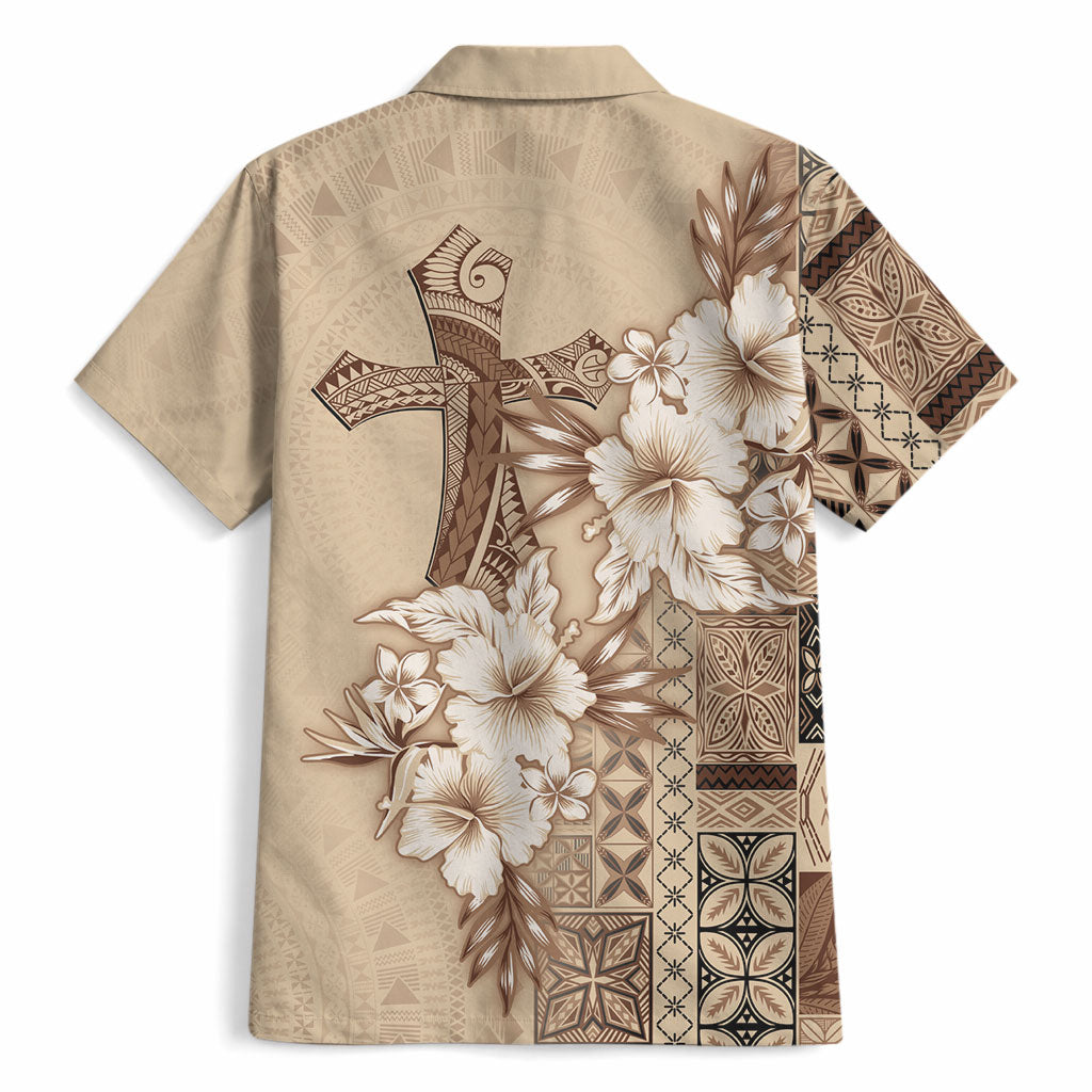 Samoa AIGA Mamanu Siapo Malu Motifs Hawaiian Shirt