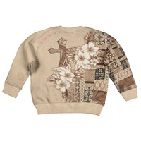 Samoa AIGA Mamanu Siapo Malu Motifs Kid Ugly Christmas Sweater