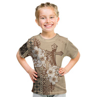 Samoa AIGA Mamanu Siapo Malu Motifs Kid T Shirt