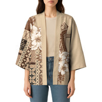 Samoa AIGA Mamanu Siapo Malu Motifs Kimono