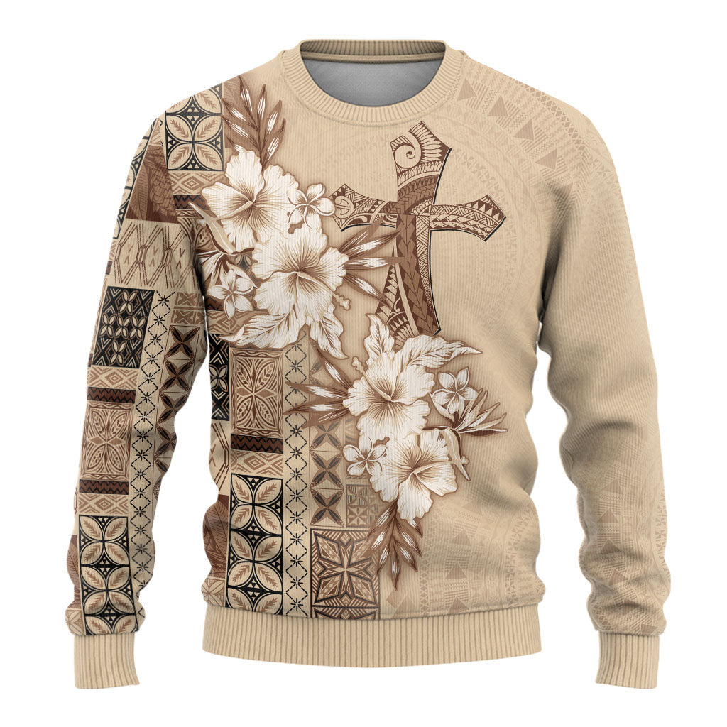 Samoa AIGA Mamanu Siapo Malu Motifs Ugly Christmas Sweater