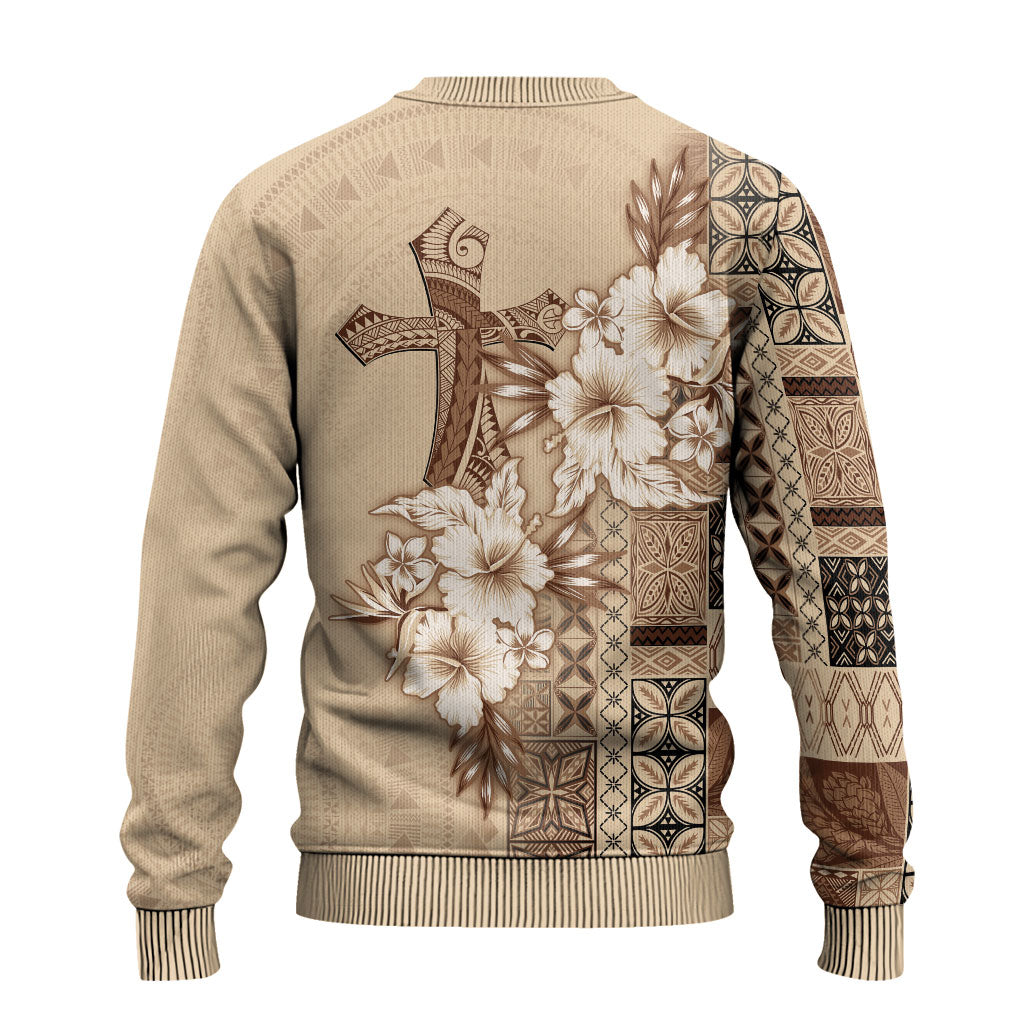 Samoa AIGA Mamanu Siapo Malu Motifs Ugly Christmas Sweater