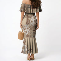 Samoa AIGA Mamanu Siapo Malu Motifs Mermaid Dress