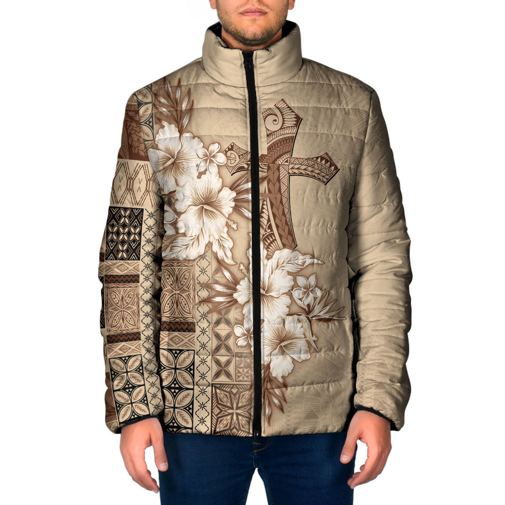 Samoa AIGA Mamanu Siapo Malu Motifs Padded Jacket