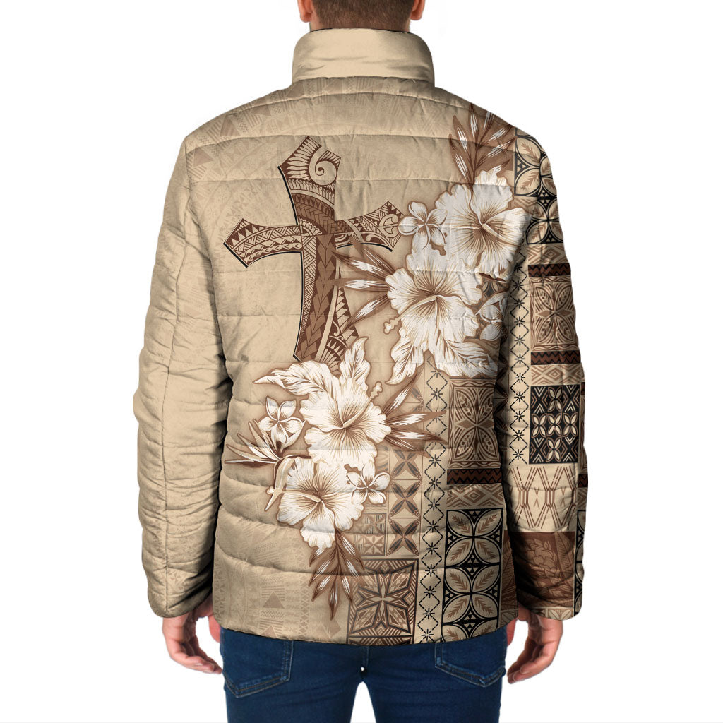 Samoa AIGA Mamanu Siapo Malu Motifs Padded Jacket