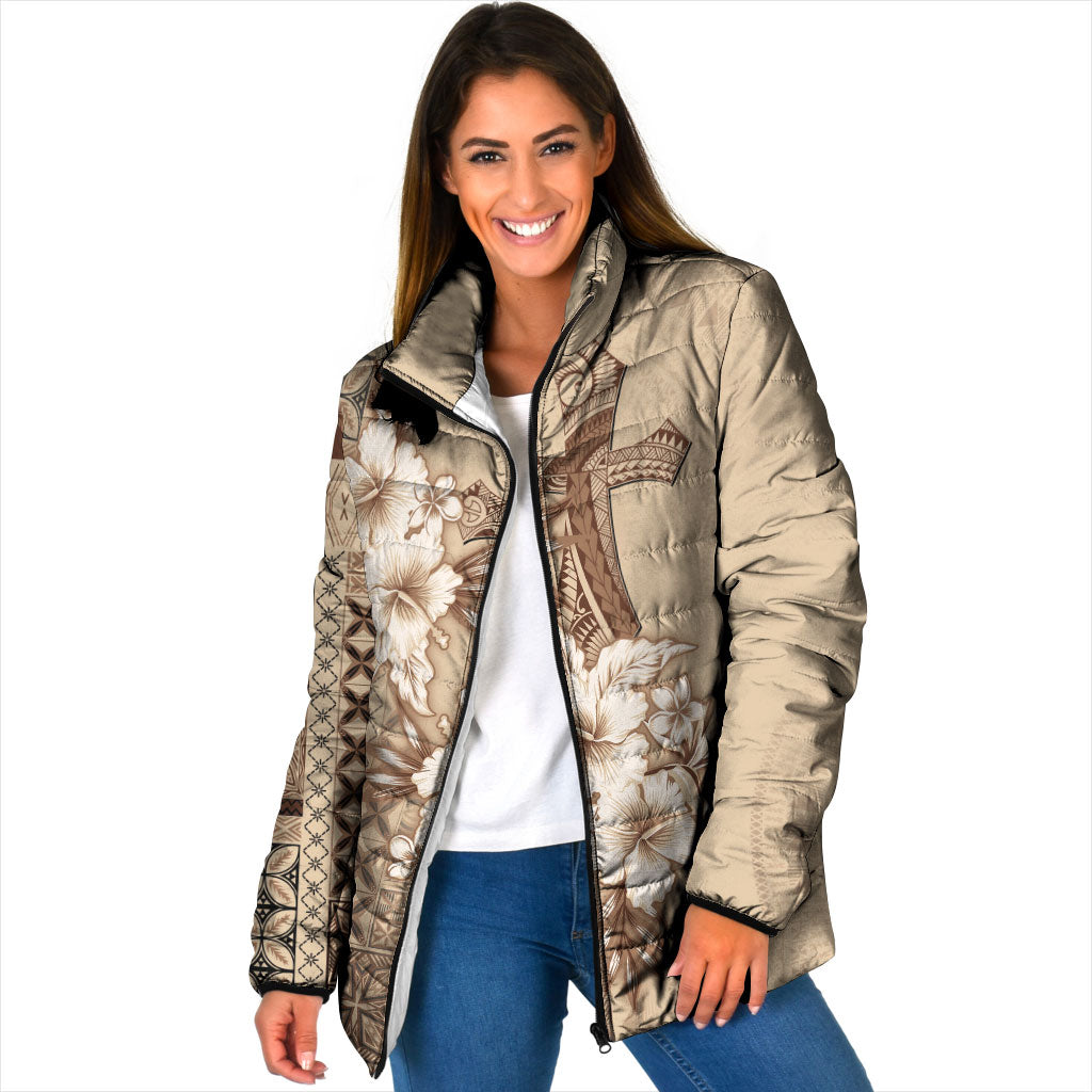 Samoa AIGA Mamanu Siapo Malu Motifs Padded Jacket