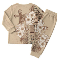 Samoa AIGA Mamanu Siapo Malu Motifs Christmas Pajama Set