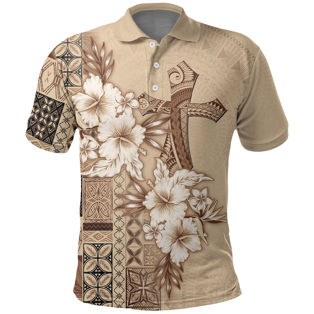 Samoa AIGA Mamanu Siapo Malu Motifs Polo Shirt